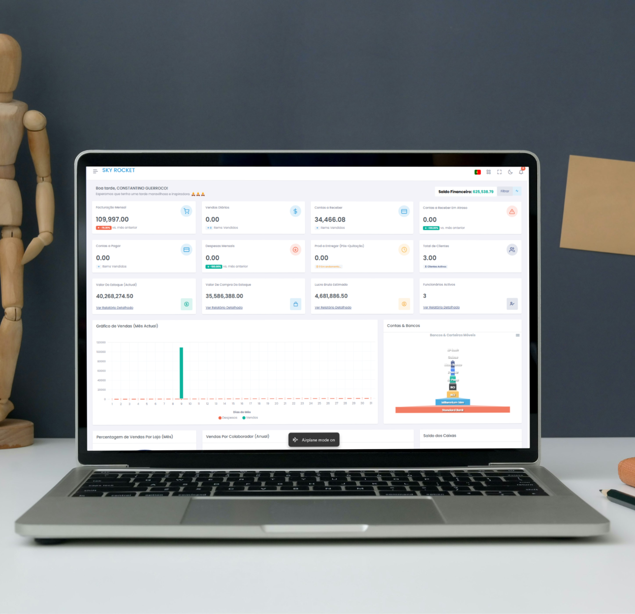 PrimeERP - gestão de vendas, estoque, RH e finanças